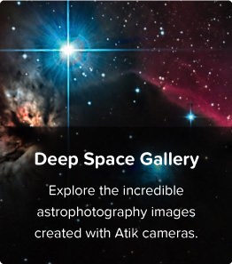 Deep Space Gallery - Explore the incredible astrophotography images created with Atik cameras.