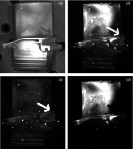 Fluorescence imaging of Alumina