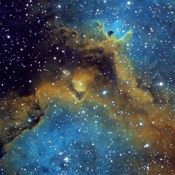 IC1871 Soul Nebula (Hubble Palette)