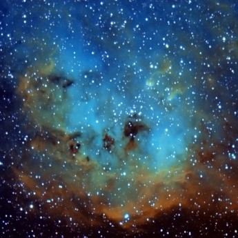 IC410 Tadpole Nebula (Hubble Palette)