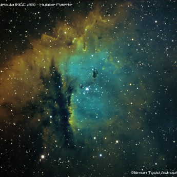 NGC281 - Pacman Nebula in Narrowband