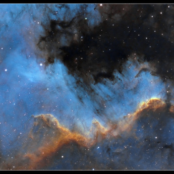 NGC 7000 - HST