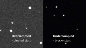 Oversampled stars and Undersampled stars