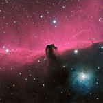Backwards Horsehead Nebula