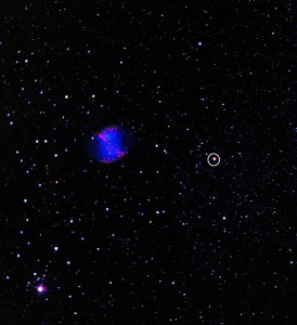 Exoplanet HD 189733b location