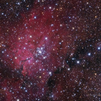 NGC6820 next to a bright open cluster