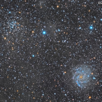 NGC6940 and NGC6939 Widefield