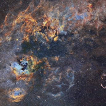 Cygnus Complex Nebula (12 panel mosaic)