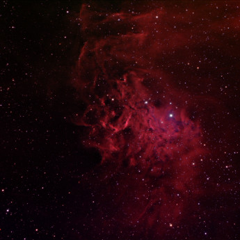 Flaming Star Nebula