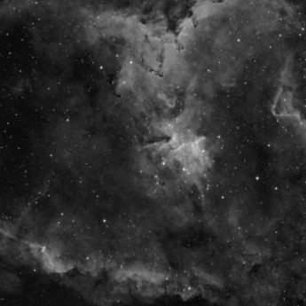 Heart Nebula in Ha Narrowband