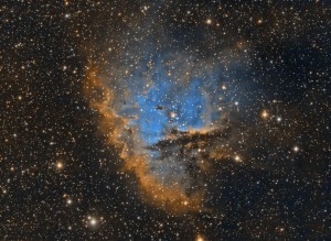 SKywatcher ED80/HEQ5/Baader NB filters. 16 hours.