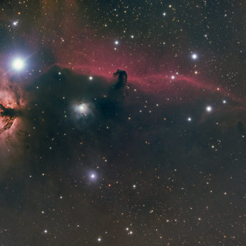 IC434 - Horsehead Nebula and Flame Nebula