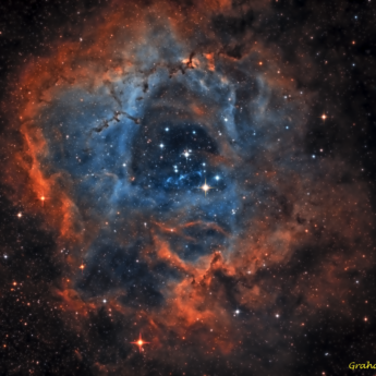 Rosette Nebula and NGC224