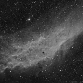 NGC 1499 in mono