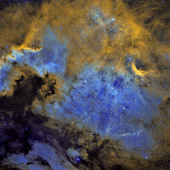 North American Nebula Narrowband Bi-Color