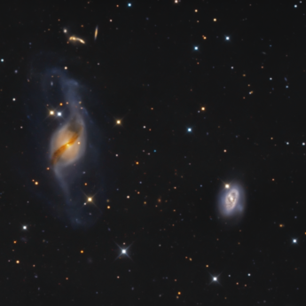 Ngc 3718 : Τhe Warped Spiral Galaxy