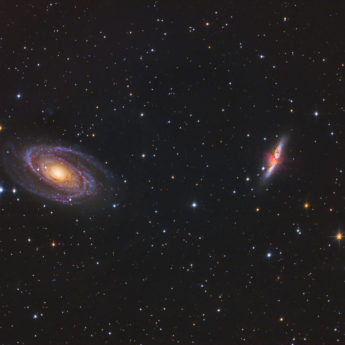 M81 and M82 Galaxies in Ursa Major