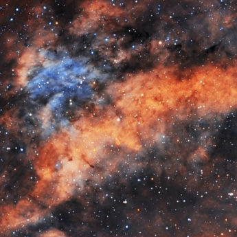IC1318A Dolphin Nebula (HST)