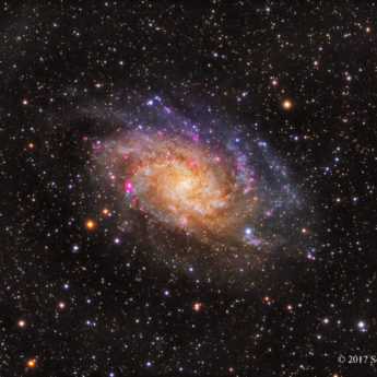 M33 in HaLRGB