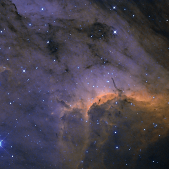 Pelican Nebula Bi-Color
