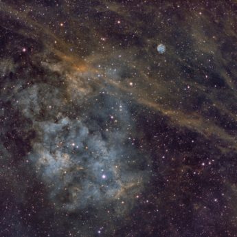 Sh2-115 Emission Nebul in Cygnus