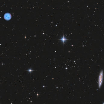 M97 and M108, in LRGB