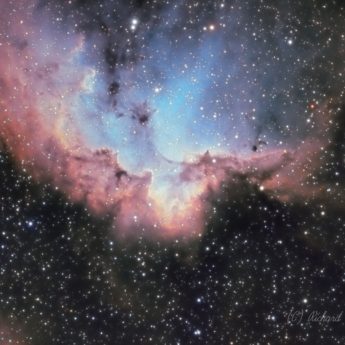 NGC 7380 Wizard Nebula - SHO