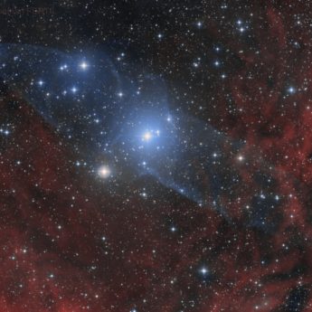 Mosaic of Outters 4 and SH2-129 4 Pannels