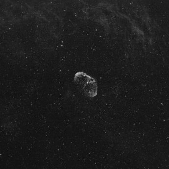 The Crescent Nebula in Ha