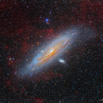 Hydrogen Clouds Of Andromeda