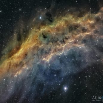 NGC1499 California nebula in SHO