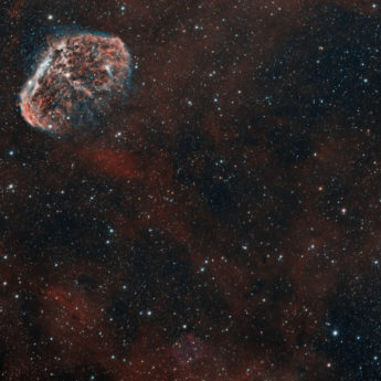 Crescent & Soap Bubble