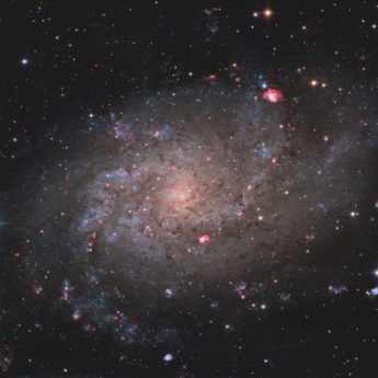 M33 in LHaO3-RHaGO3BO3, 25,5 exposure hours.
