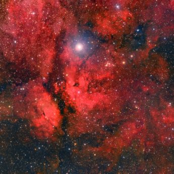 Sadr region 6-panel mosaic 62.5 hours in HaRGB