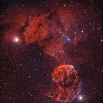 Jellyfish Nebula (IC443, Sh2-248 & Sh2-249)