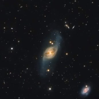 NGC 3718 Spiral Galaxy in Ursa Major