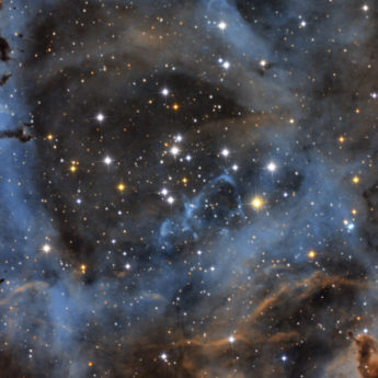 NGC 2244 - Open cluster in the Rosette nebula