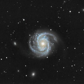 M100 - 2x2 binning, 15 sec frames