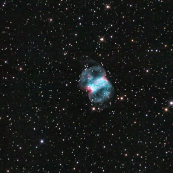 M76 (LITTLE DUMBELL) - LRGB, 2x2 binning, 15 sec frames