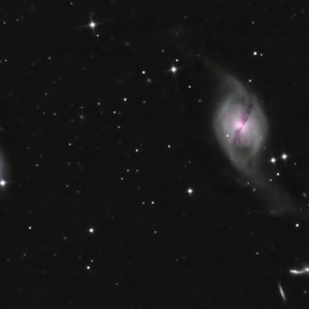 NGC 3718 - 3x3 binning, 20 sec frames