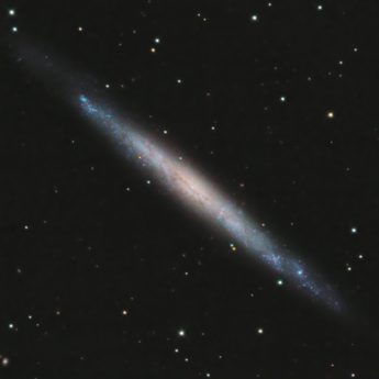 NGC 4244 - 3X3 binning, 5 sec frames