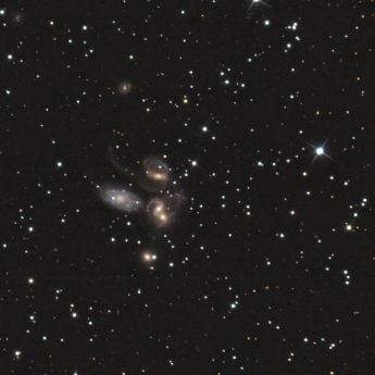 STEPHAN'S QUINTET - 2x2 binning, 15 sec frames