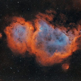 Soul nebula (HOO)