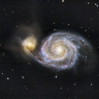 M51 - 3X3 binning, 10 second frames