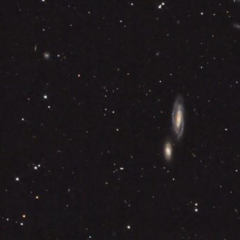 NGC 5857 & NGC 5859 - 3X3 binning, 5 sec frames