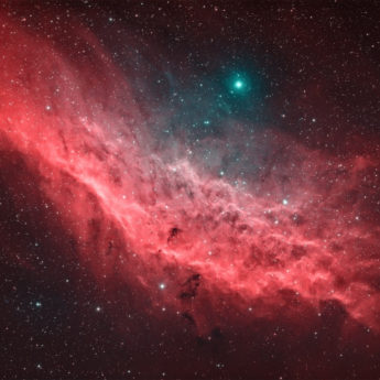 California Nebula in pseudoRGB