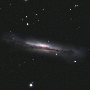 NGC 3628 galaxie du Hamberger