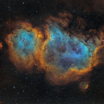 IC 1848 - Soul nebula (SHO)