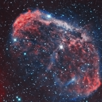 Crescent nebula