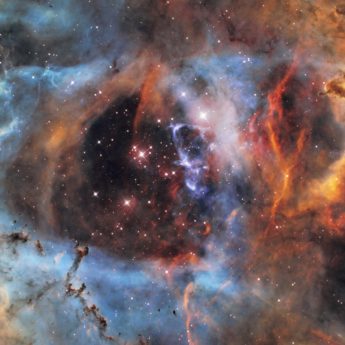 NGC2237, Detail rosette in HST